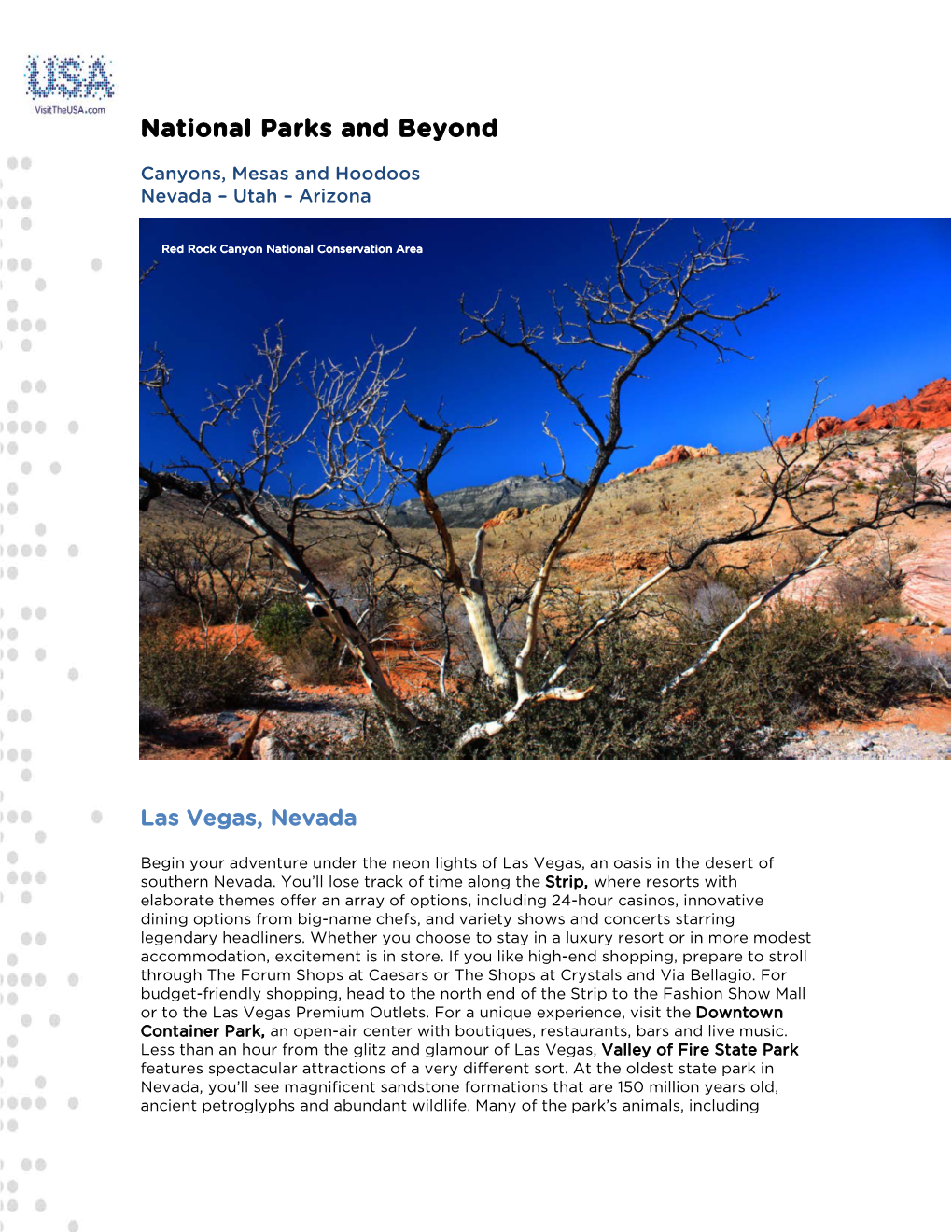 Canyons, Mesas and Hoodoos Nevada – Utah – Arizona