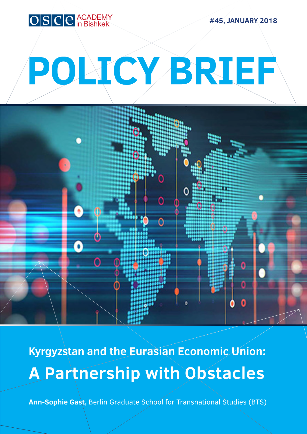 Kyrgyzstan and the Eurasian Economic Union: a Partnership with Obstacles