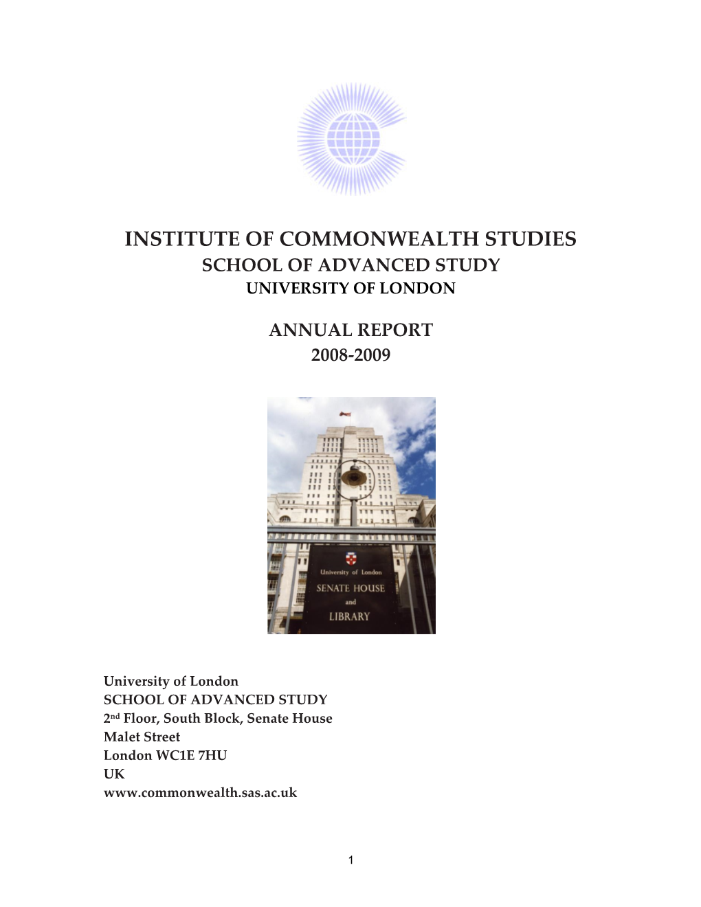 Annual Report 2008/09