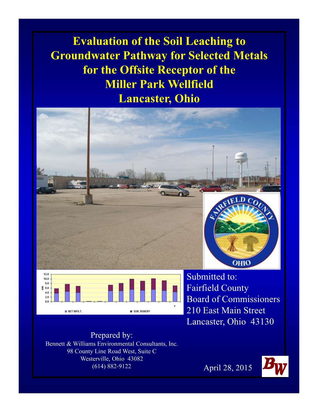 Evaluation of the Soil Leaching to Groundwater Pathway for Selected Metals for the Offsite Receptor of the Miller Park Wellfield Lancaster, Ohio