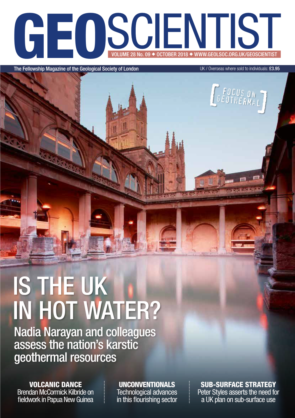 IS the UK in HOT WATER? Nadia Narayan and Colleagues Assess the Nation’S Karstic Geothermal Resources