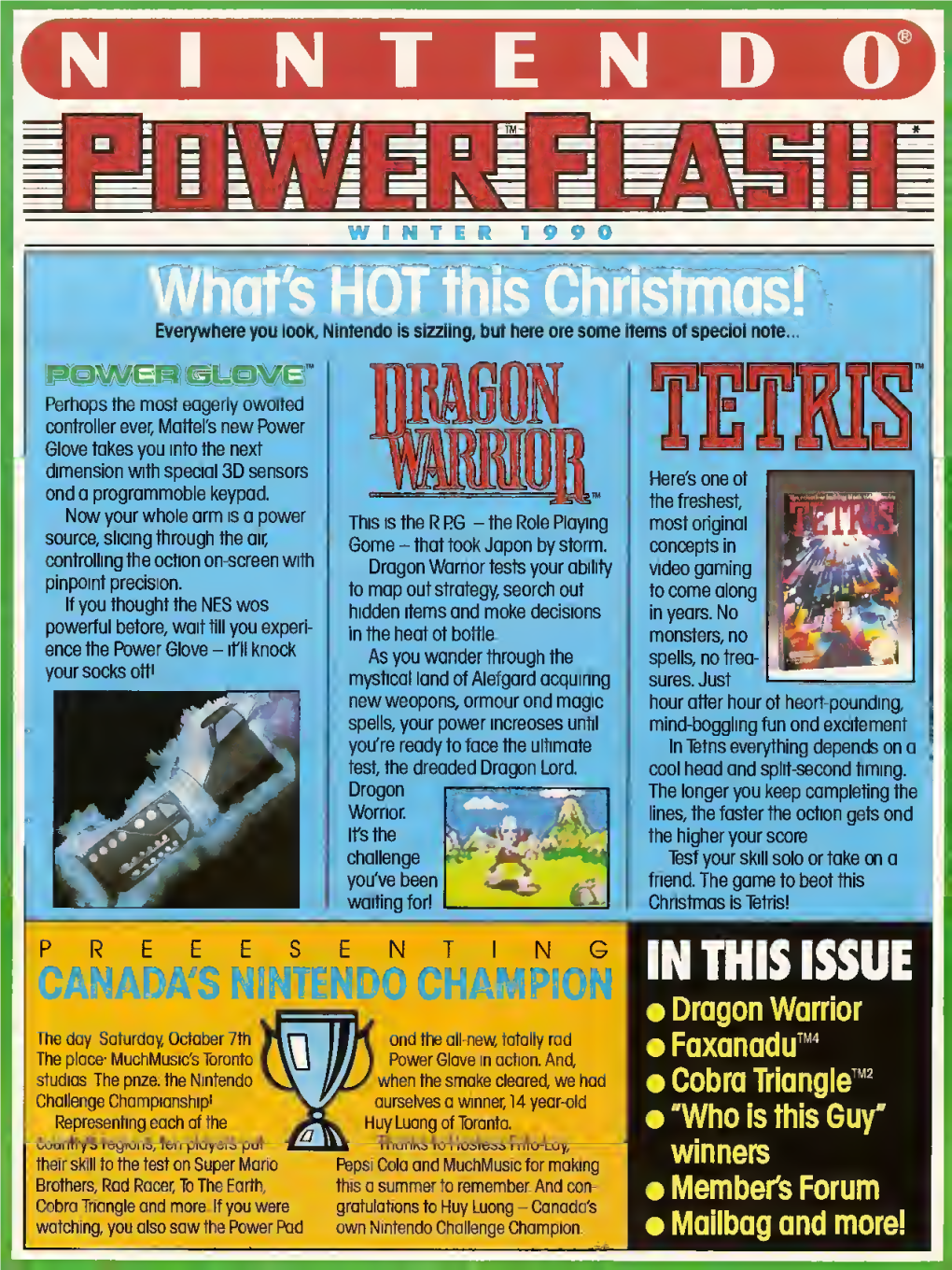 Nintendo Power Flash (Canada) Issue 06 Winter 1990
