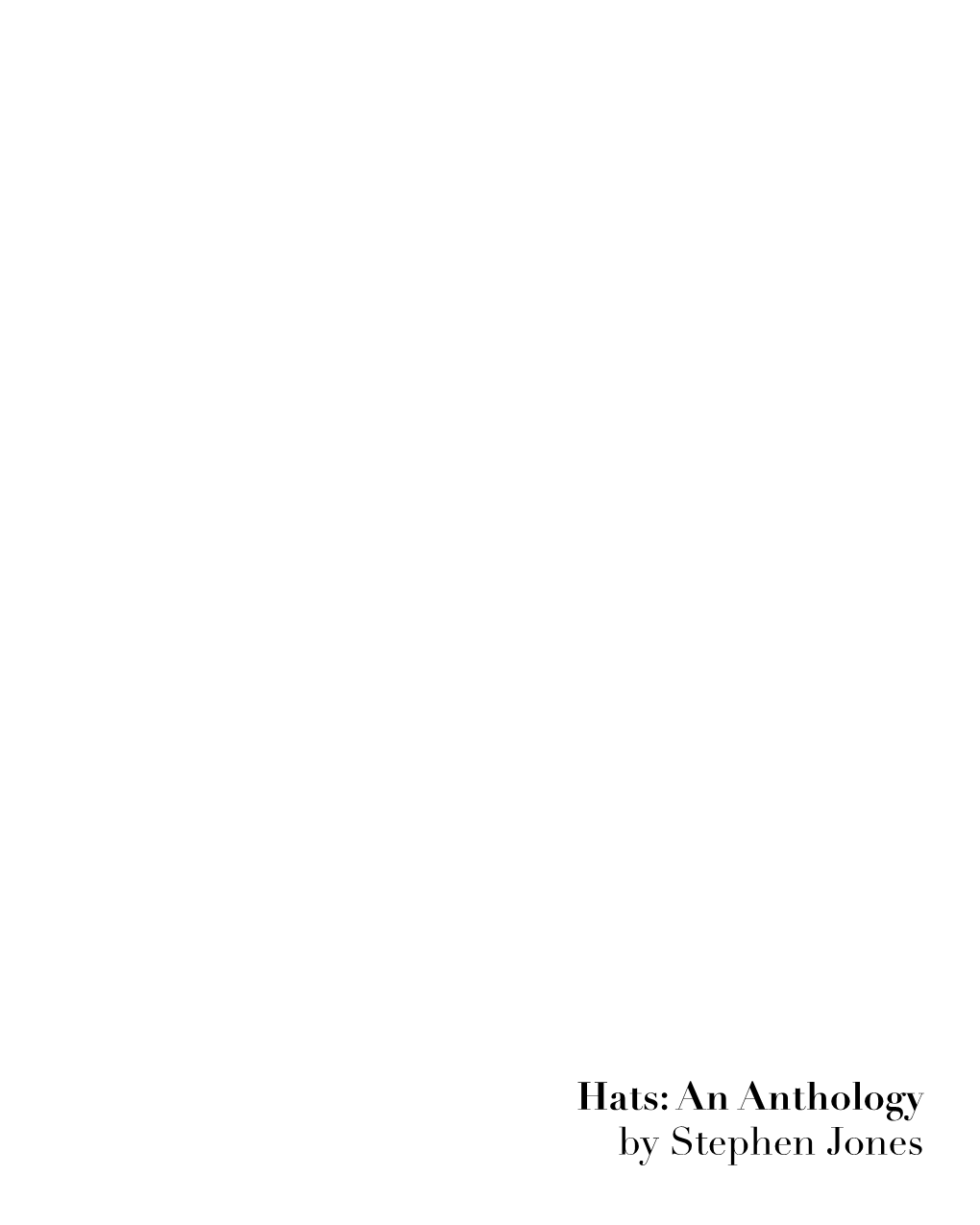 Hats: an Anthology by Stephen Jones Stephen Jones and Oriole Cullen V&A Publishing Contents