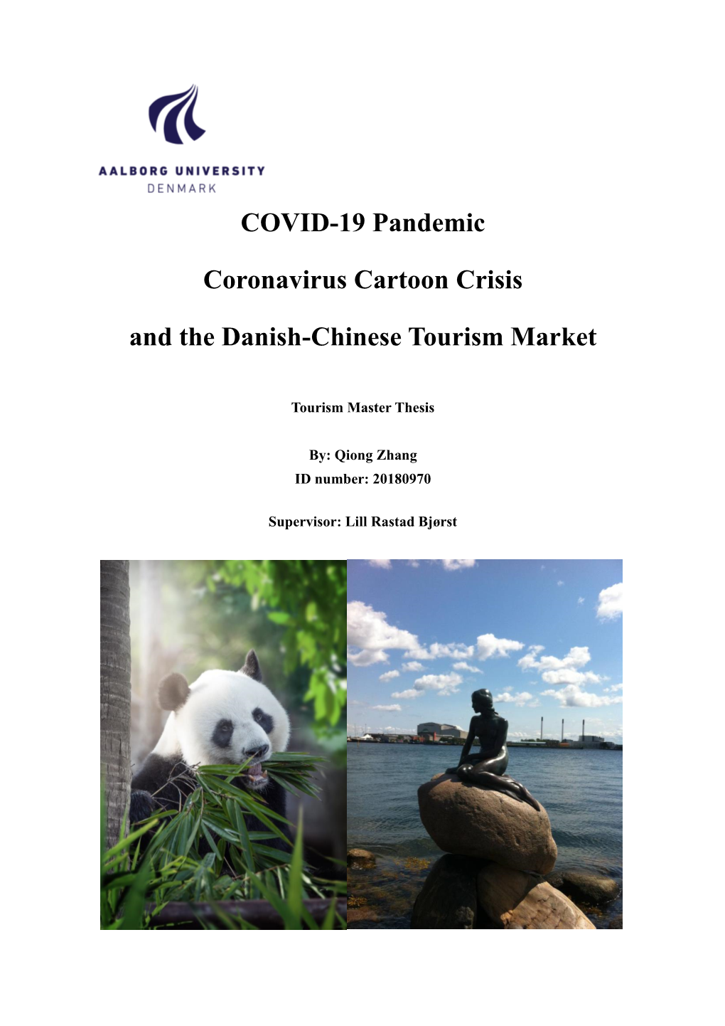 COVID-19 Pandemic Coronavirus Cartoon Crisis and the Danish