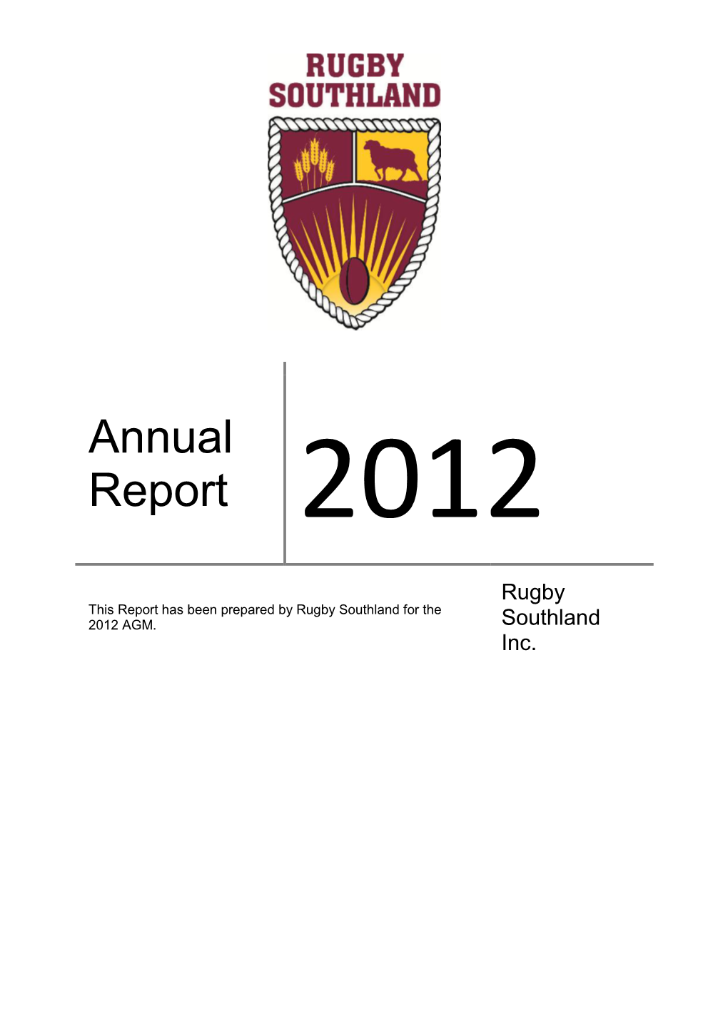 Annual Report 2012