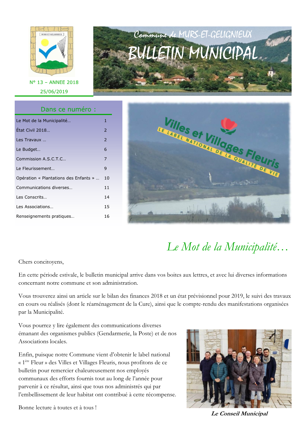 Bulletin Municipal