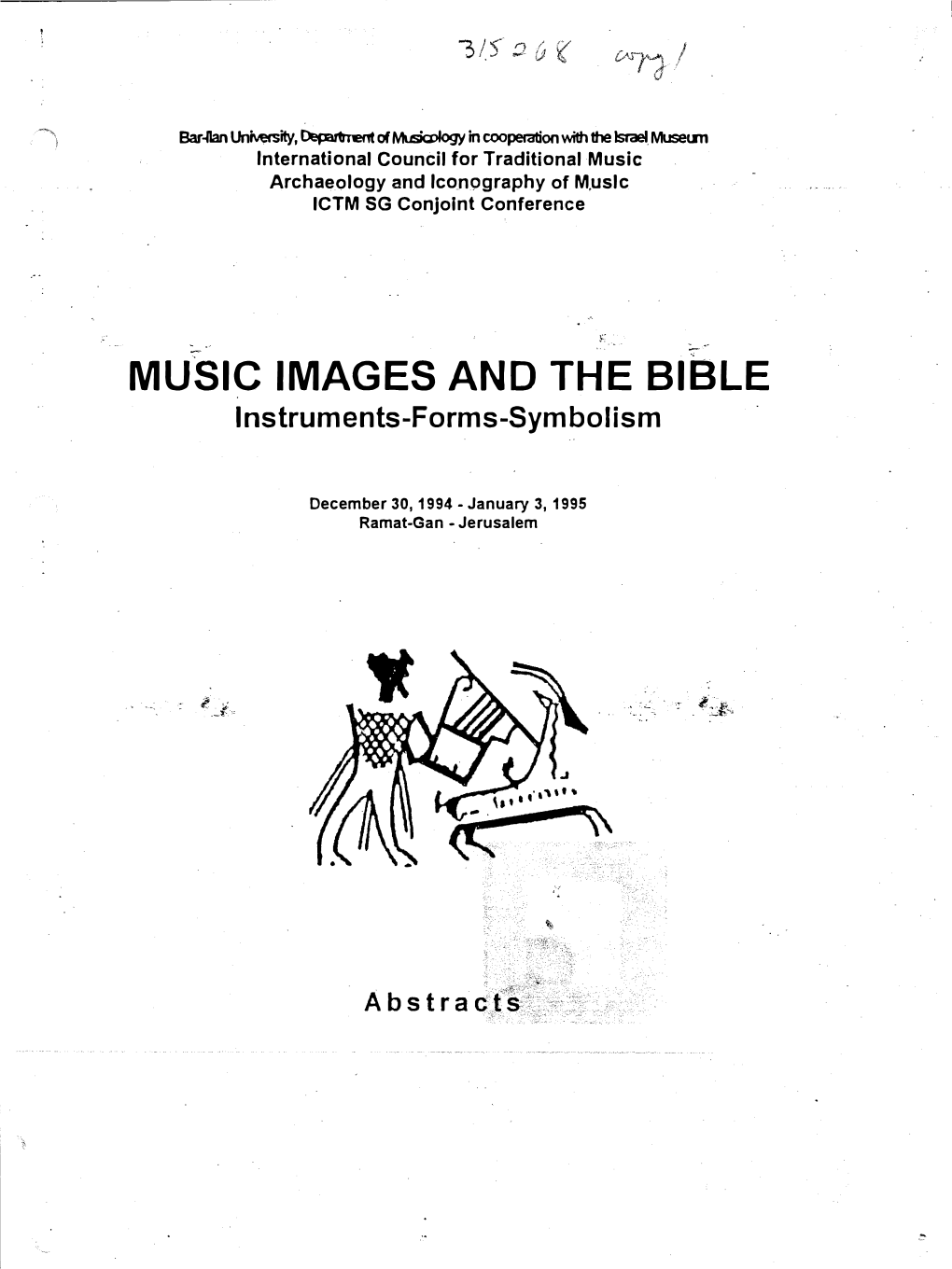 MUSIC IMAGES and the BIBLE Instruments-Forms-Symbolism