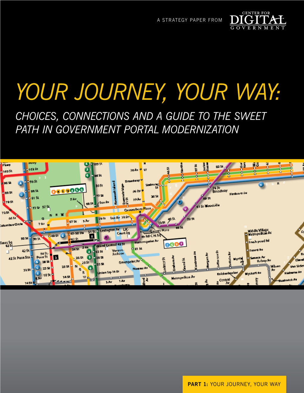 Your Journey, Your Way: Choi Ces, Connections and a Guide to the Sweet Path in Government Portal Modernization