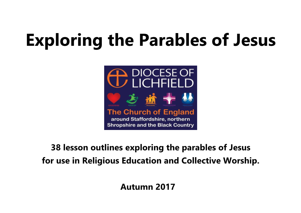 Exploring the Parables of Jesus