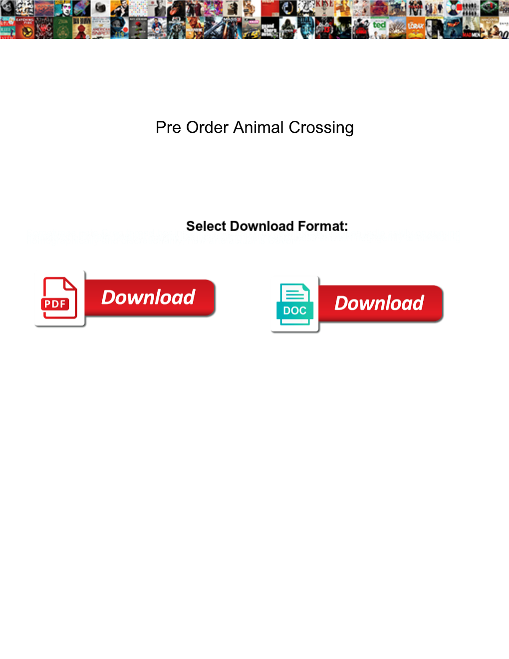 Pre Order Animal Crossing Donate