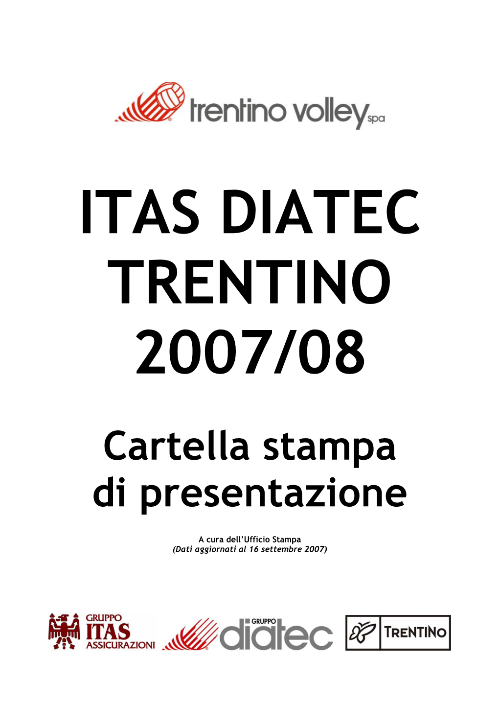 Cartella Stampa Di Presentazione