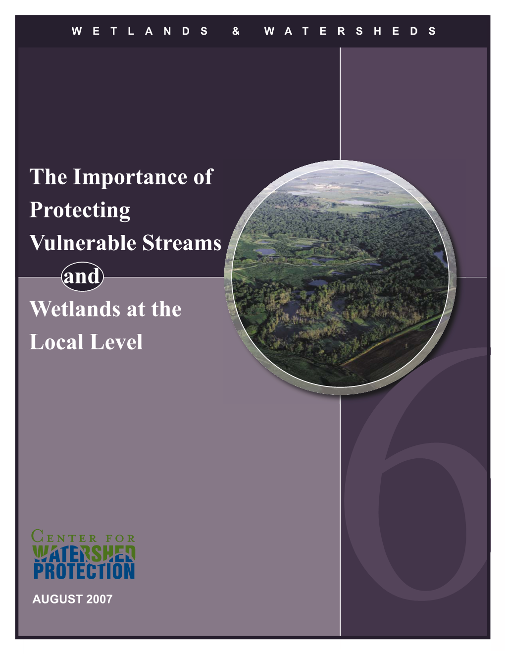 The Importance of Protecting Vulnerable Streams and Wetlands at the Local Level