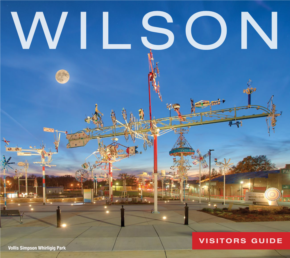 Wilson Visitors Guide 3 Contents CONTENTS