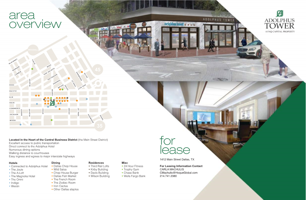 For Lease Area Overview