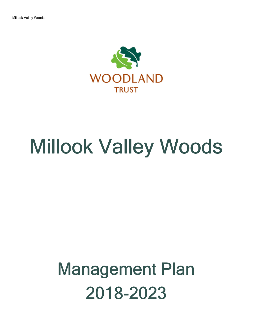 Millook Valley Woods