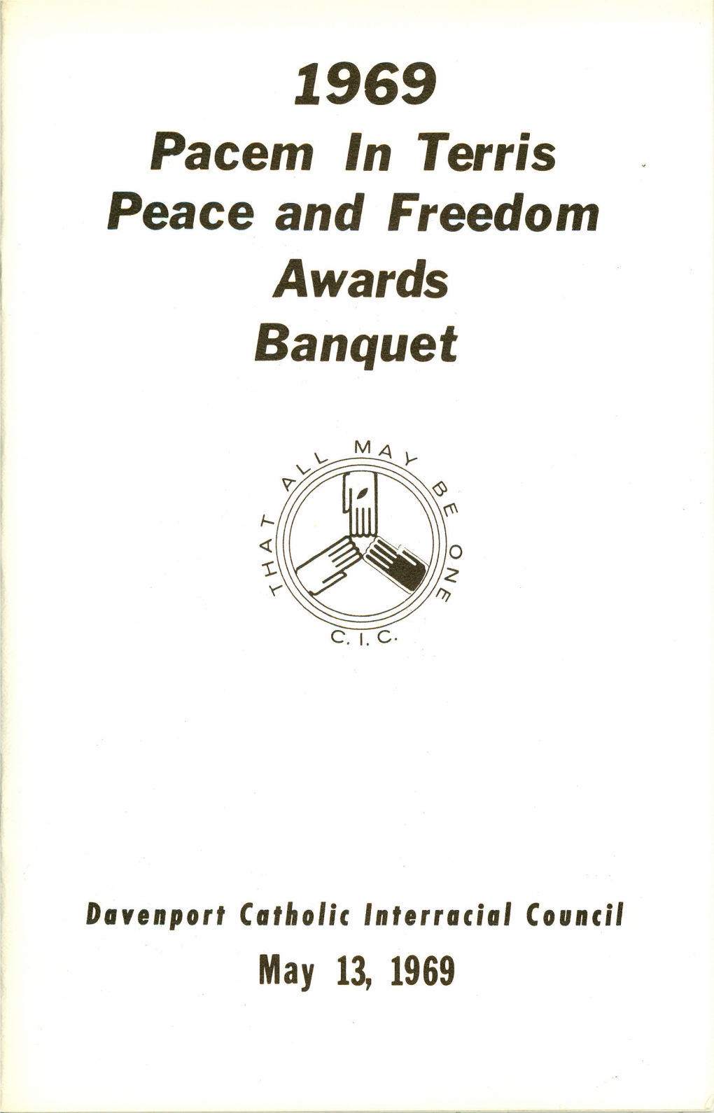 Pacem in Terris Peace and Freedom Awards Banquet