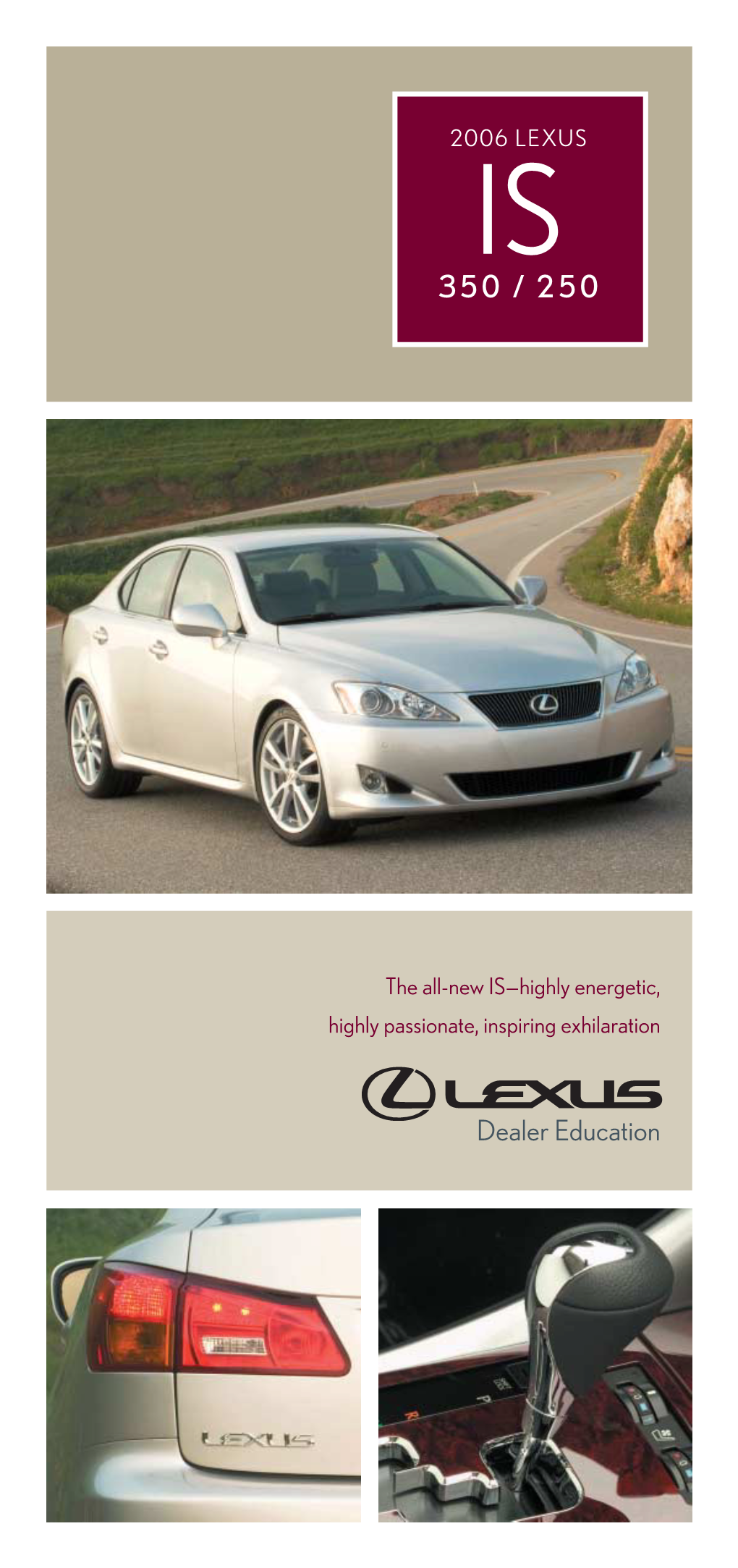 2006 Lexus IS Brochure