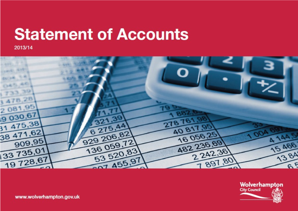 Statement of Accounts 2013-2014