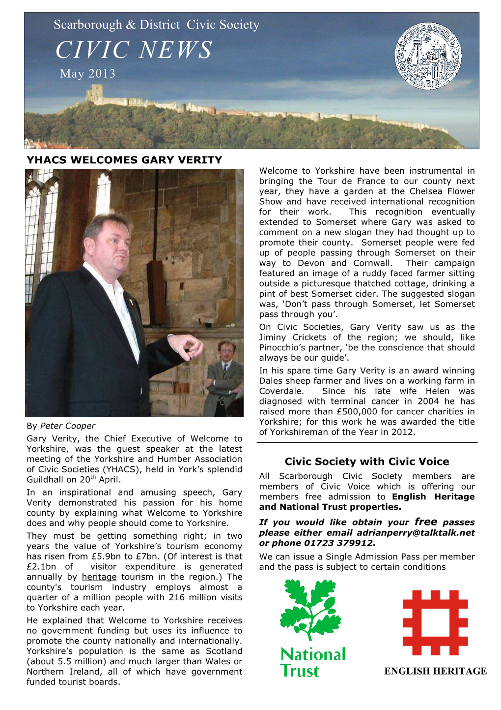 CIVIC NEWS May 2013