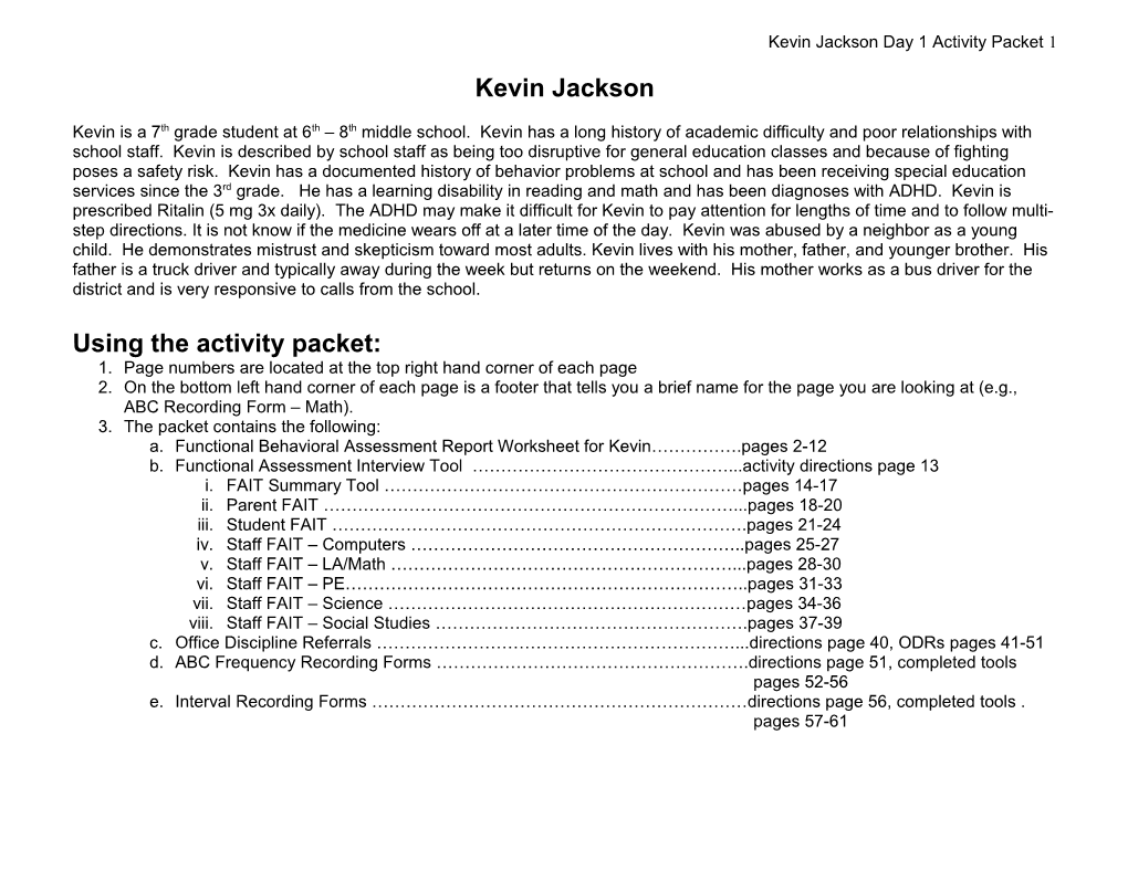 Functional Behavior Assessment s1