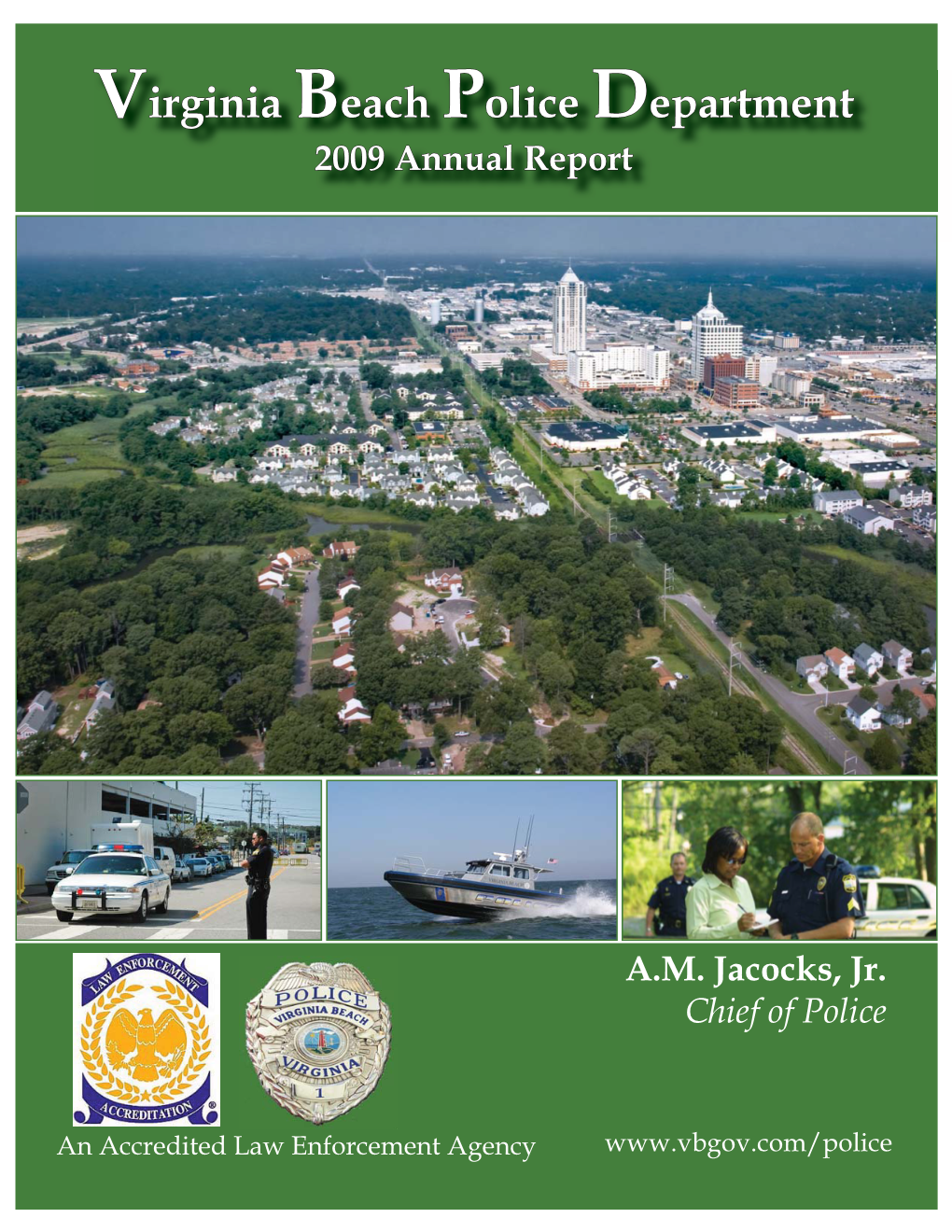 Virginia Beach Police Department’S 2009 Annual Report