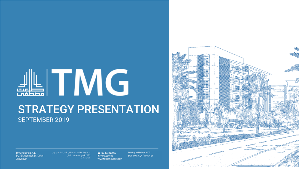 Tmg Investor Presentation (English)