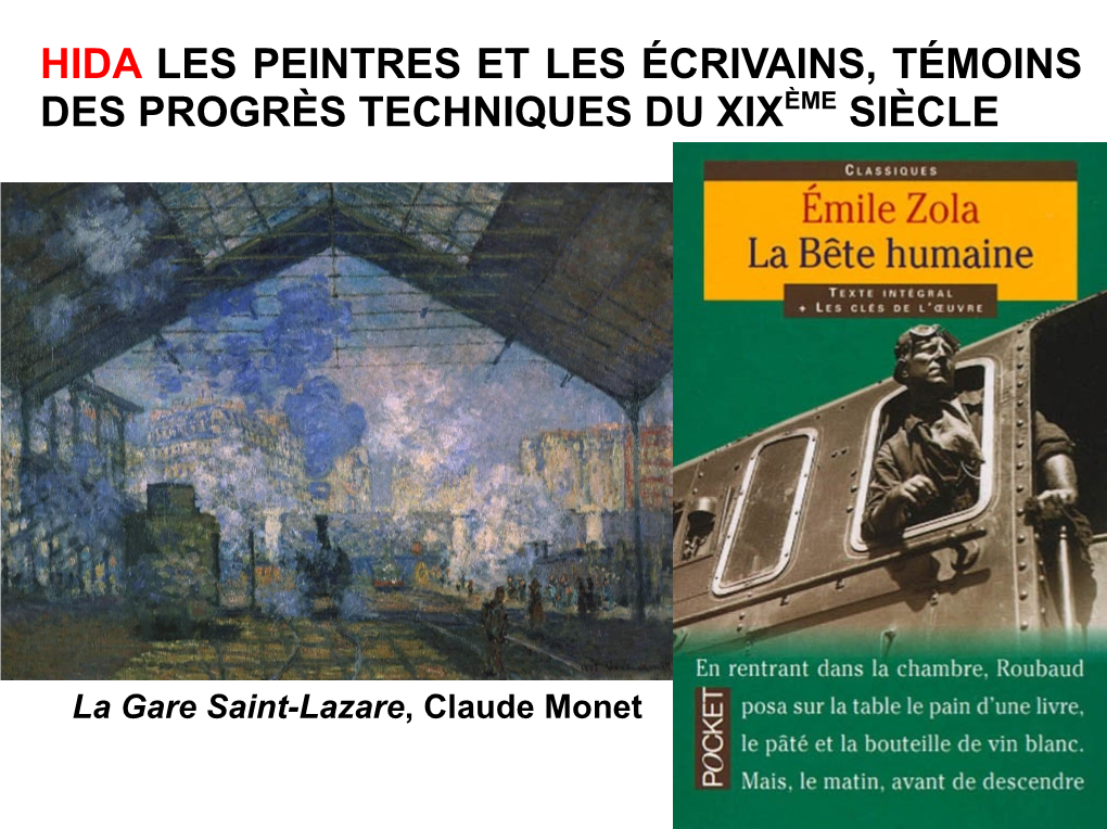 La Gare Saint-Lazare, Claude Monet