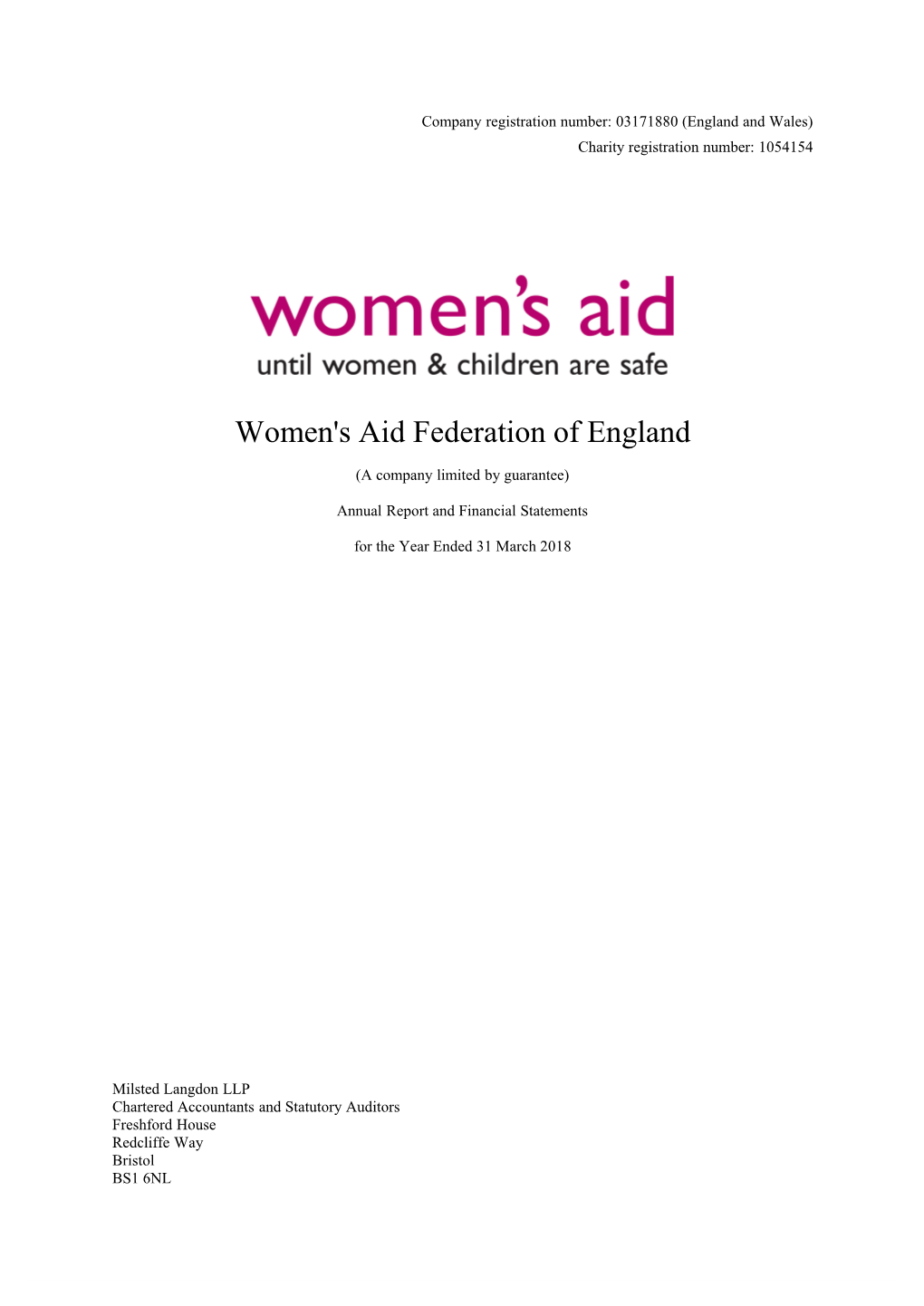 Women's Aid Federation of England