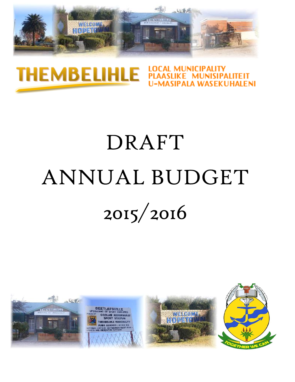 Draft Budget for 2015-2016