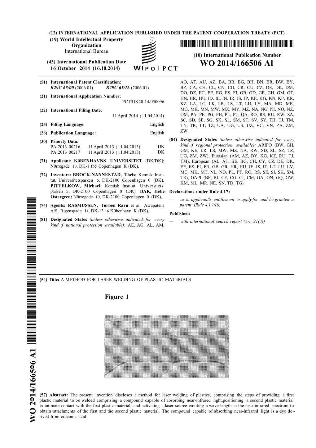 WO 2014/166506 Al 16 October 2014 (16.10.2014) P O P C T