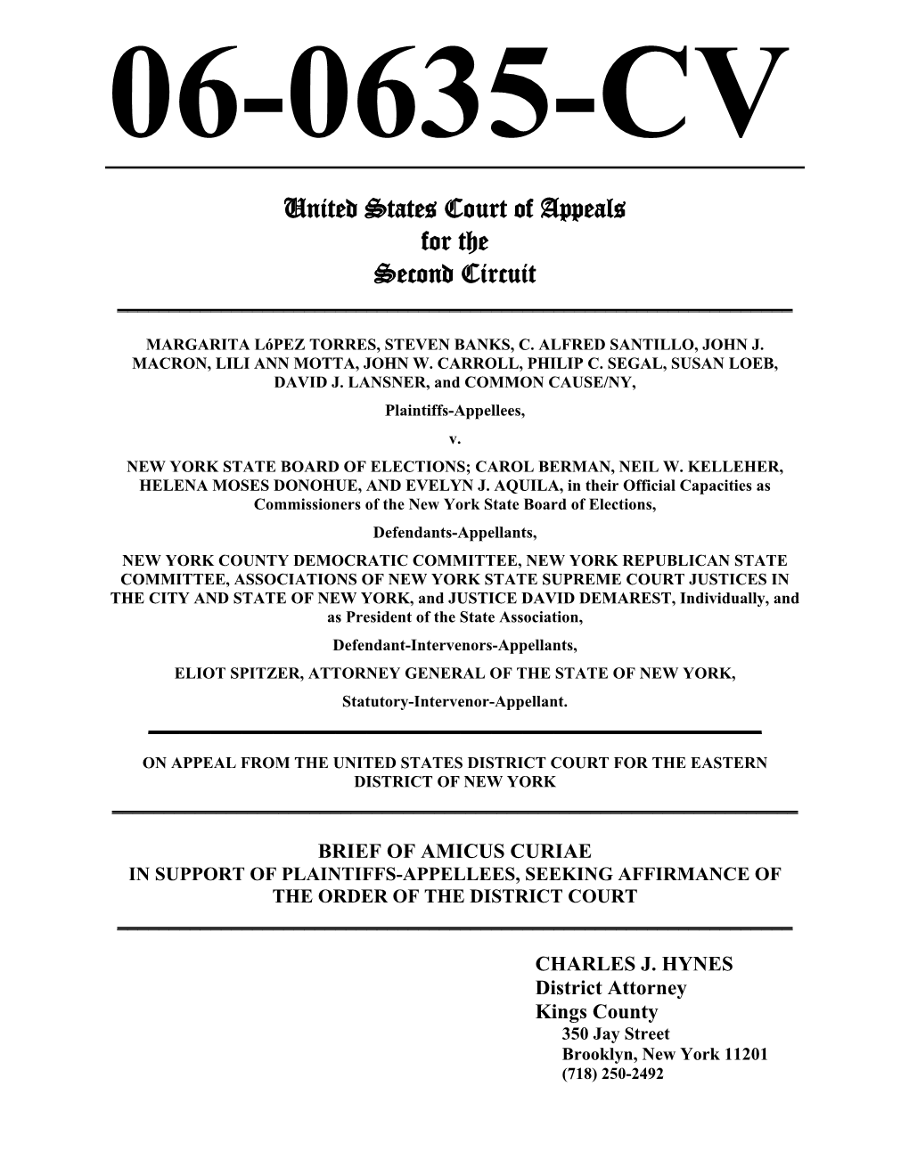 United States Court of Appeals for the Second Circuit ______