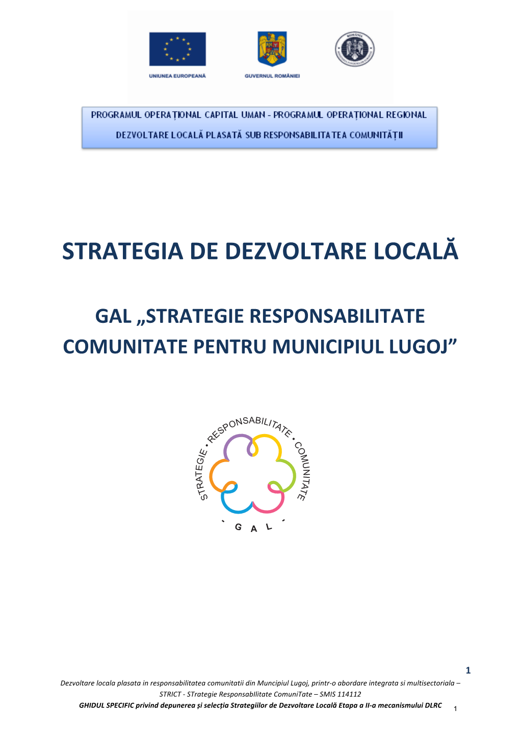 Strategia De Dezvoltare Locală