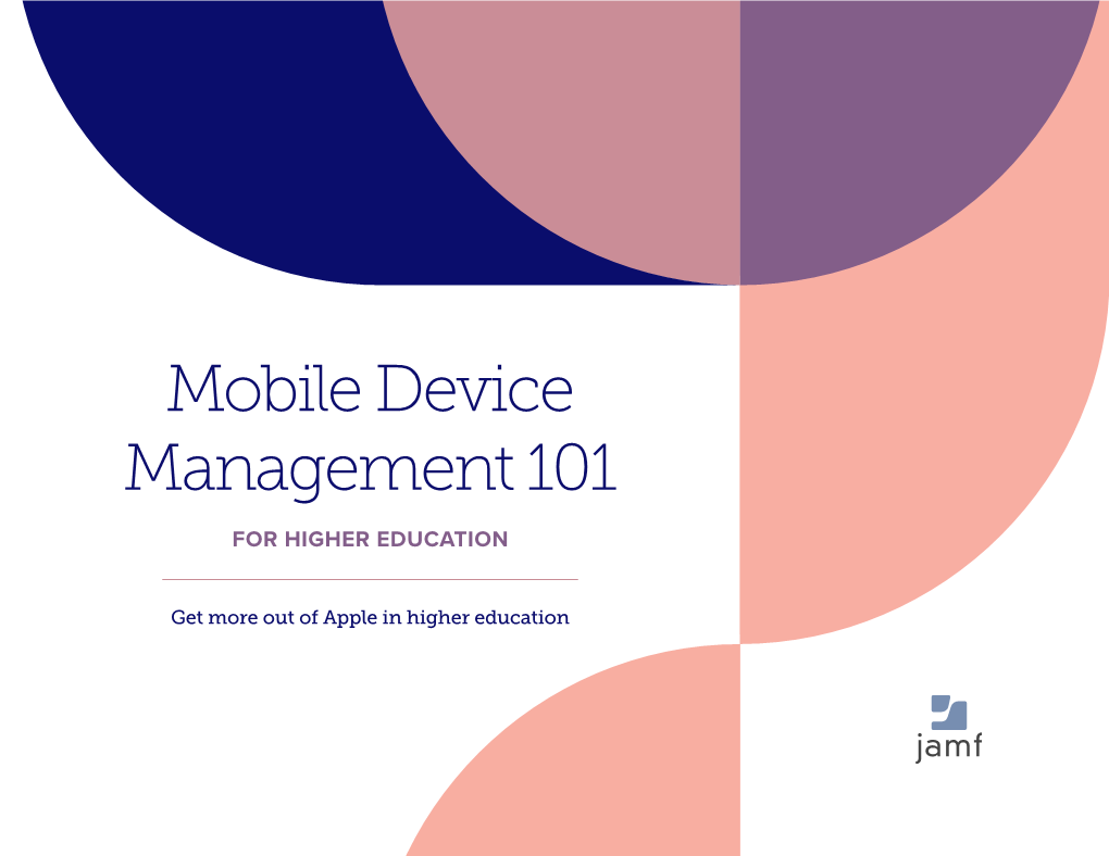 Mobile Device Management 101
