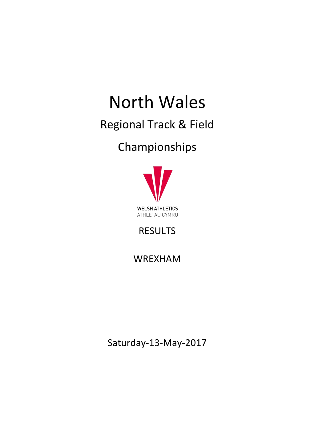 North Wales Regional Track & Field Championships