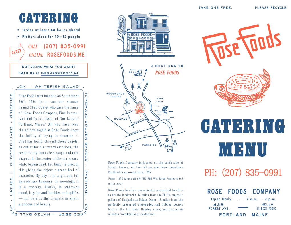 Catering Menu