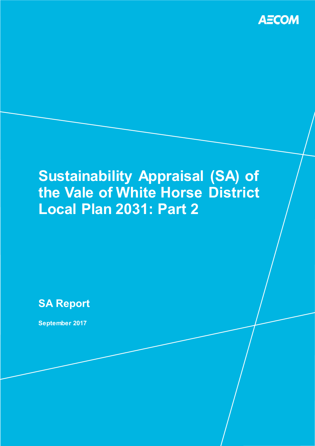 (SA) of the Vale of White Orse District Local Plan 2031 Part 2