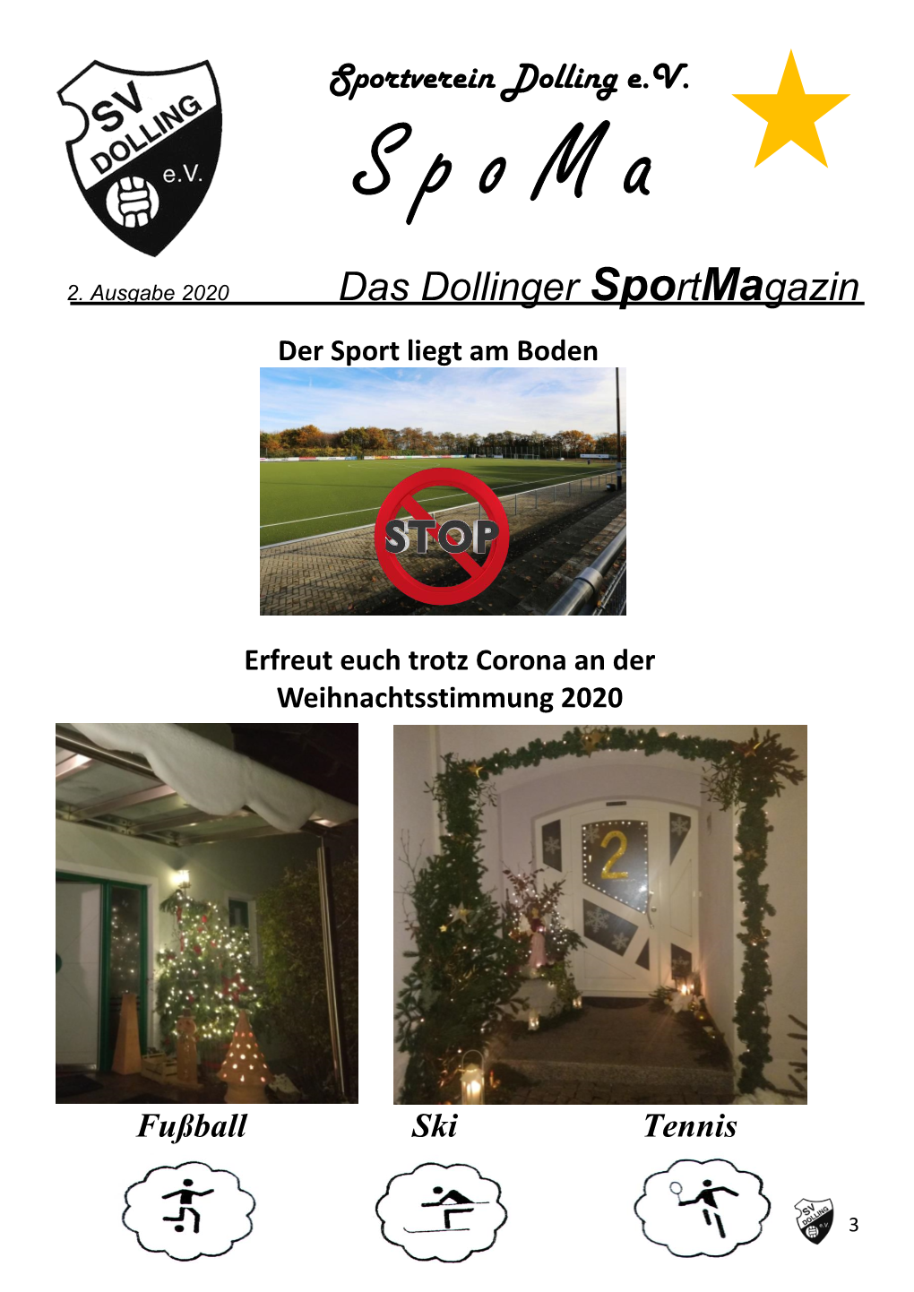 Das Dollinger Sportmagazin Der Sport Liegt Am Boden