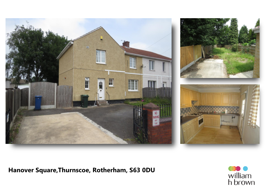 Hanover Square,Thurnscoe, Rotherham, S63 0DU