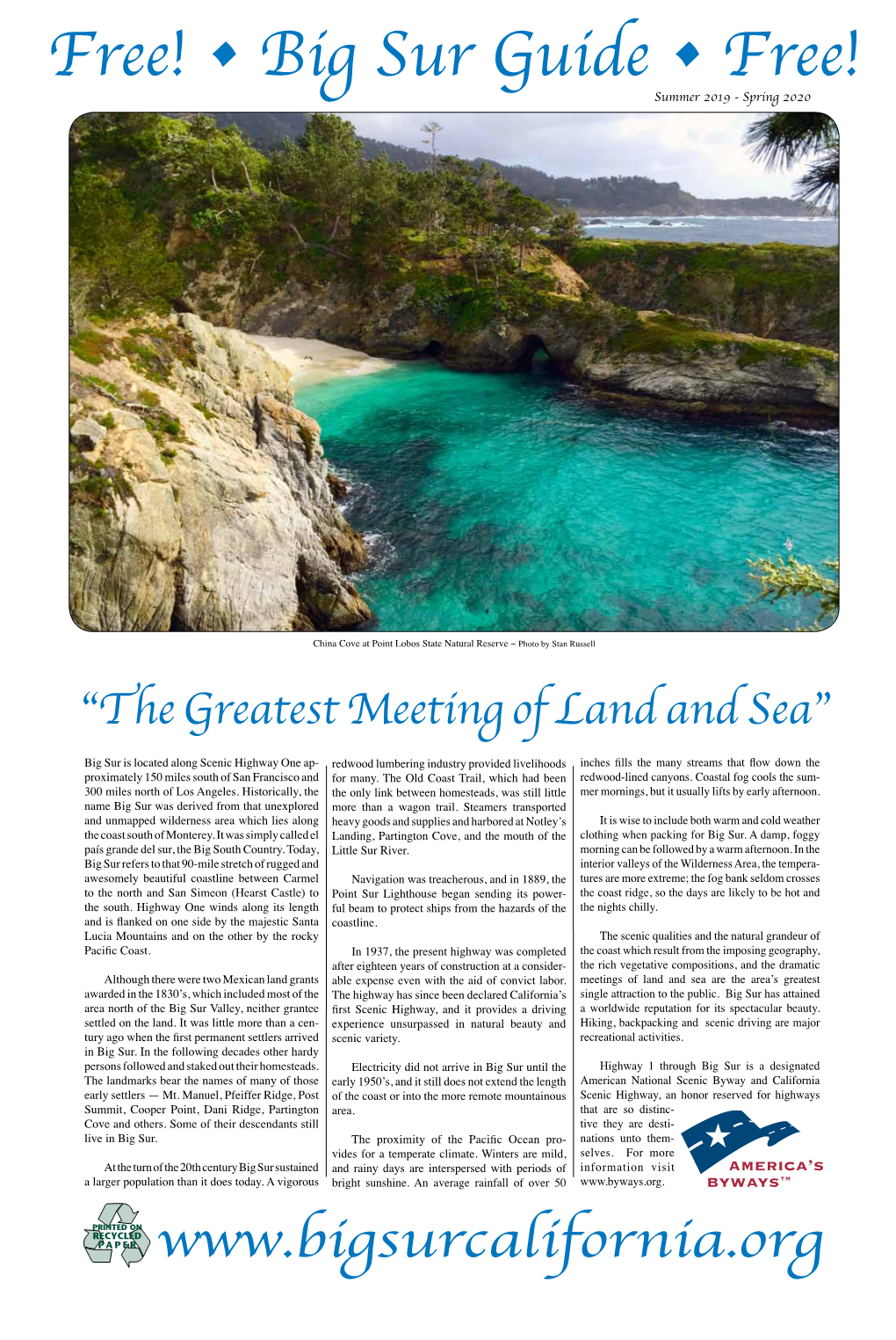 Big Sur Visitors Guide