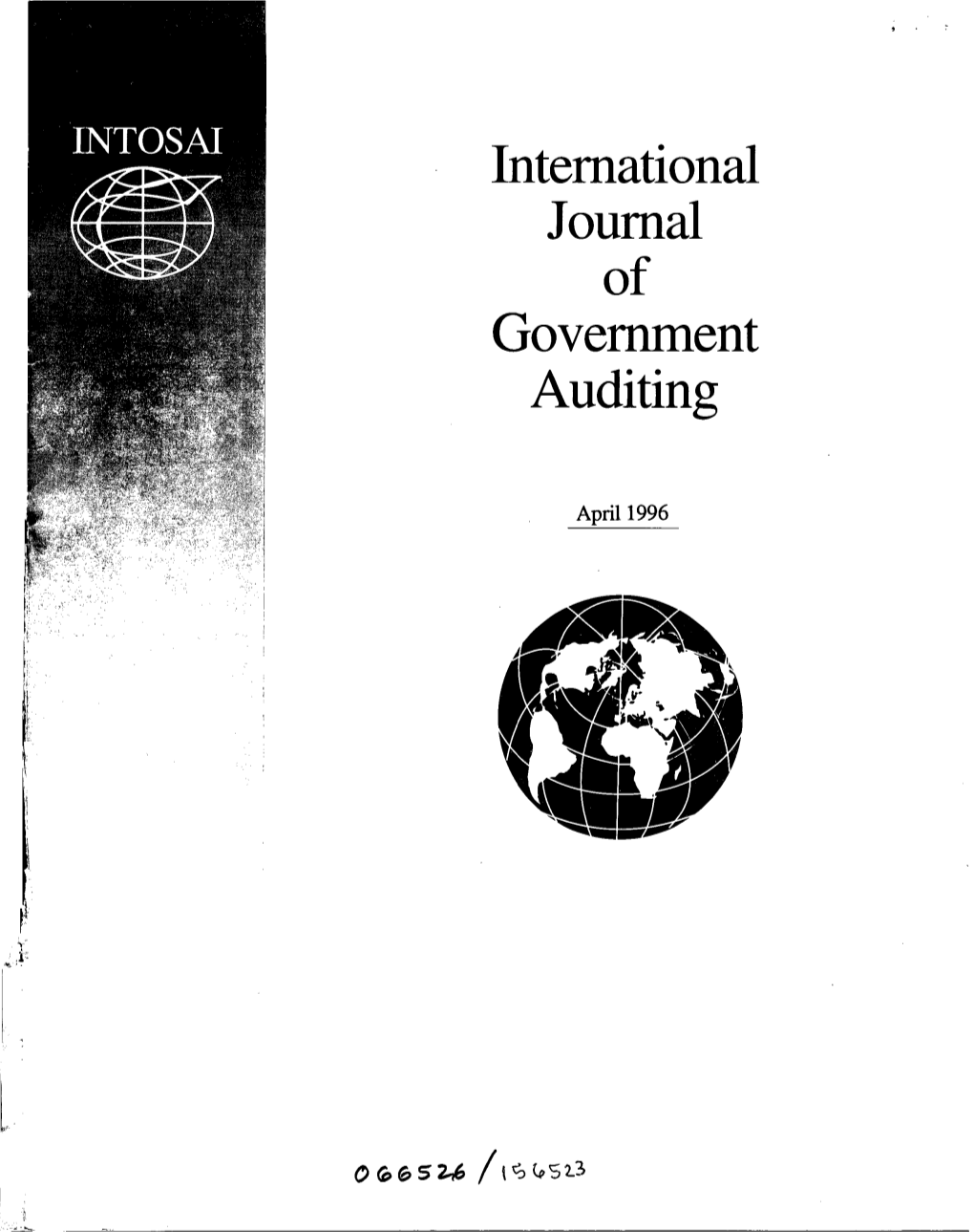 International Journal of Government Auditing, April 1996, Vol. 23, No. 2