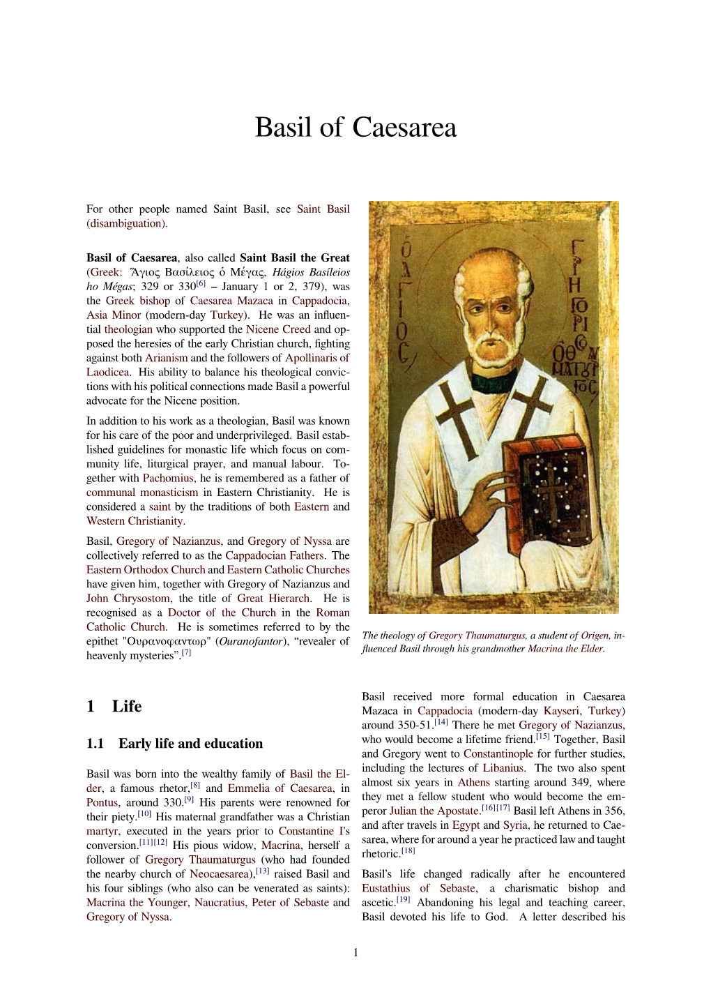 Basil of Caesarea