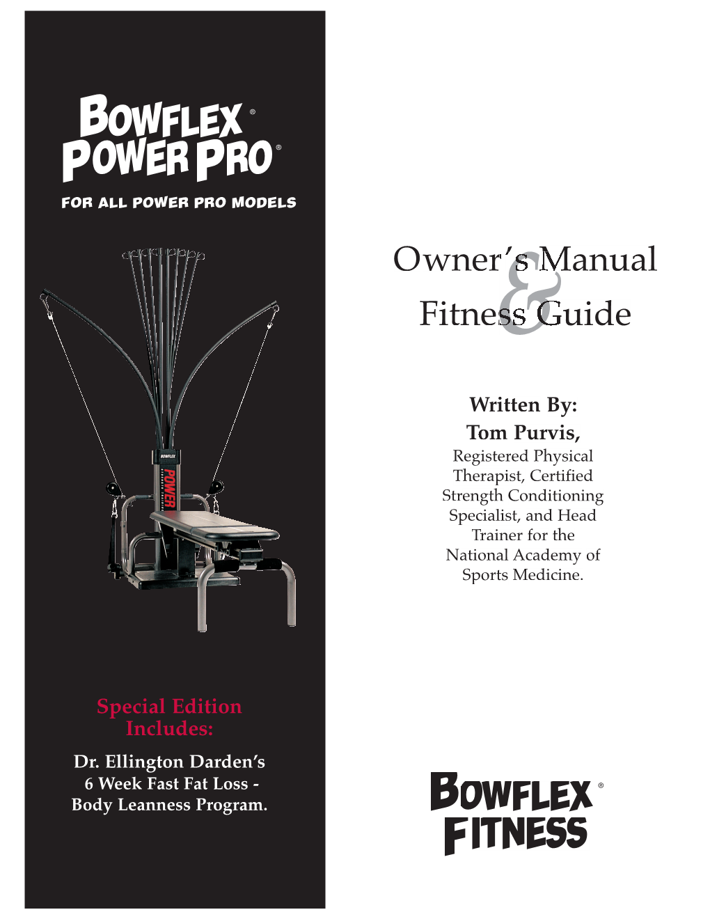THE BOWFLEX POWER PRO 2 Using Your Machine
