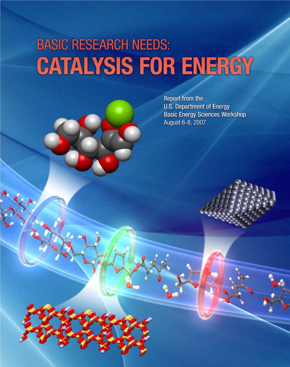 Basic Research Needs: Catalysis for Energy