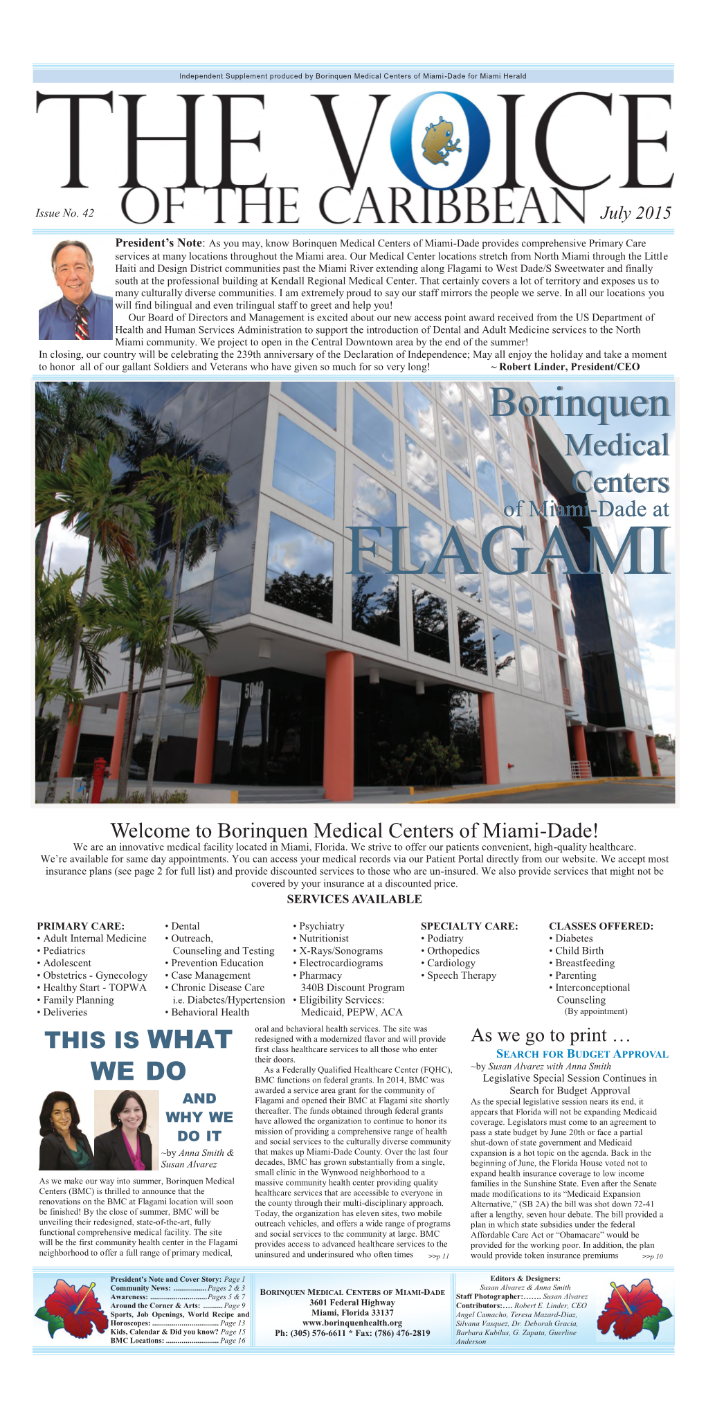 Borinquen Medical Centers of Miami -Dade for Miami Herald