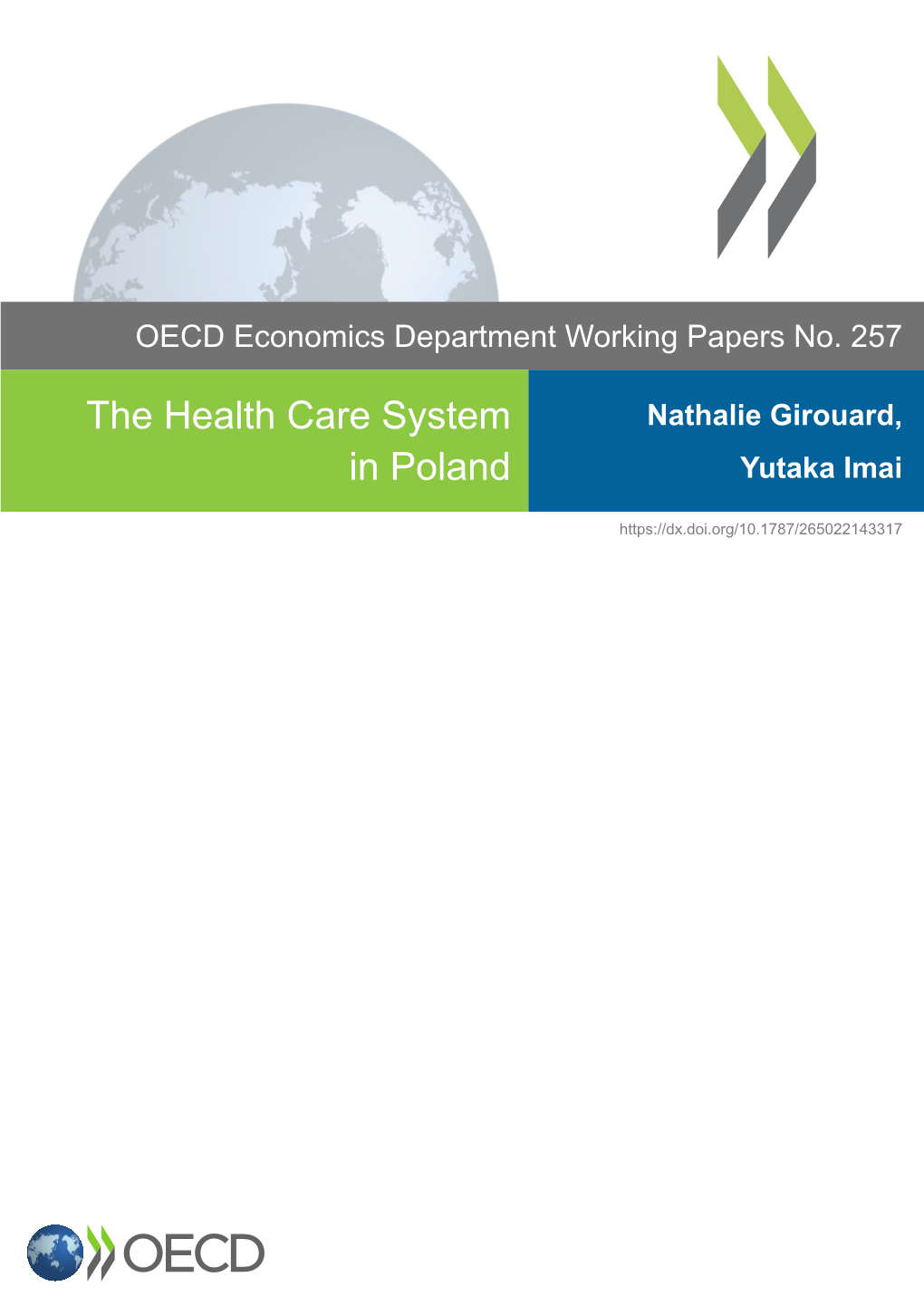 The Health Care System in Poland