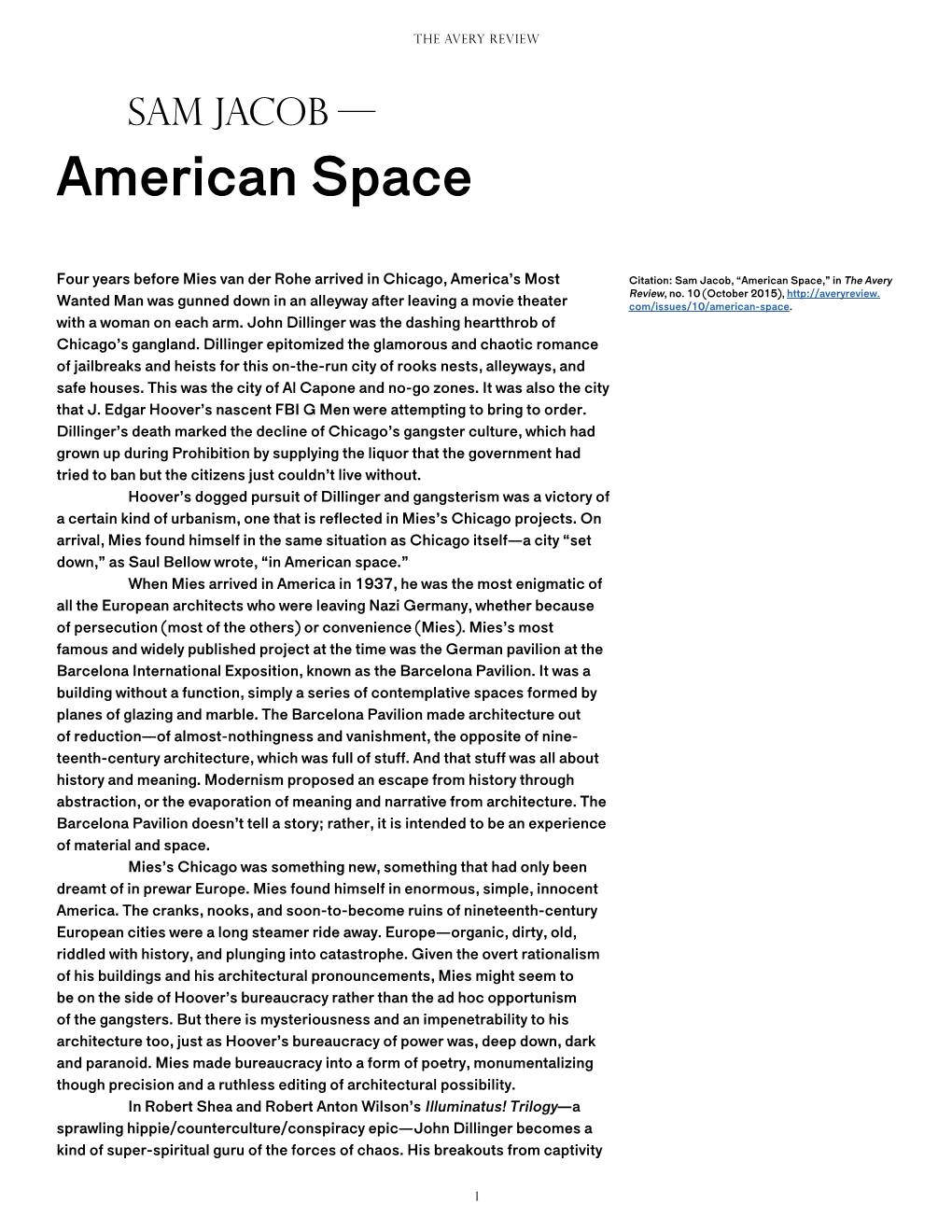 American Space