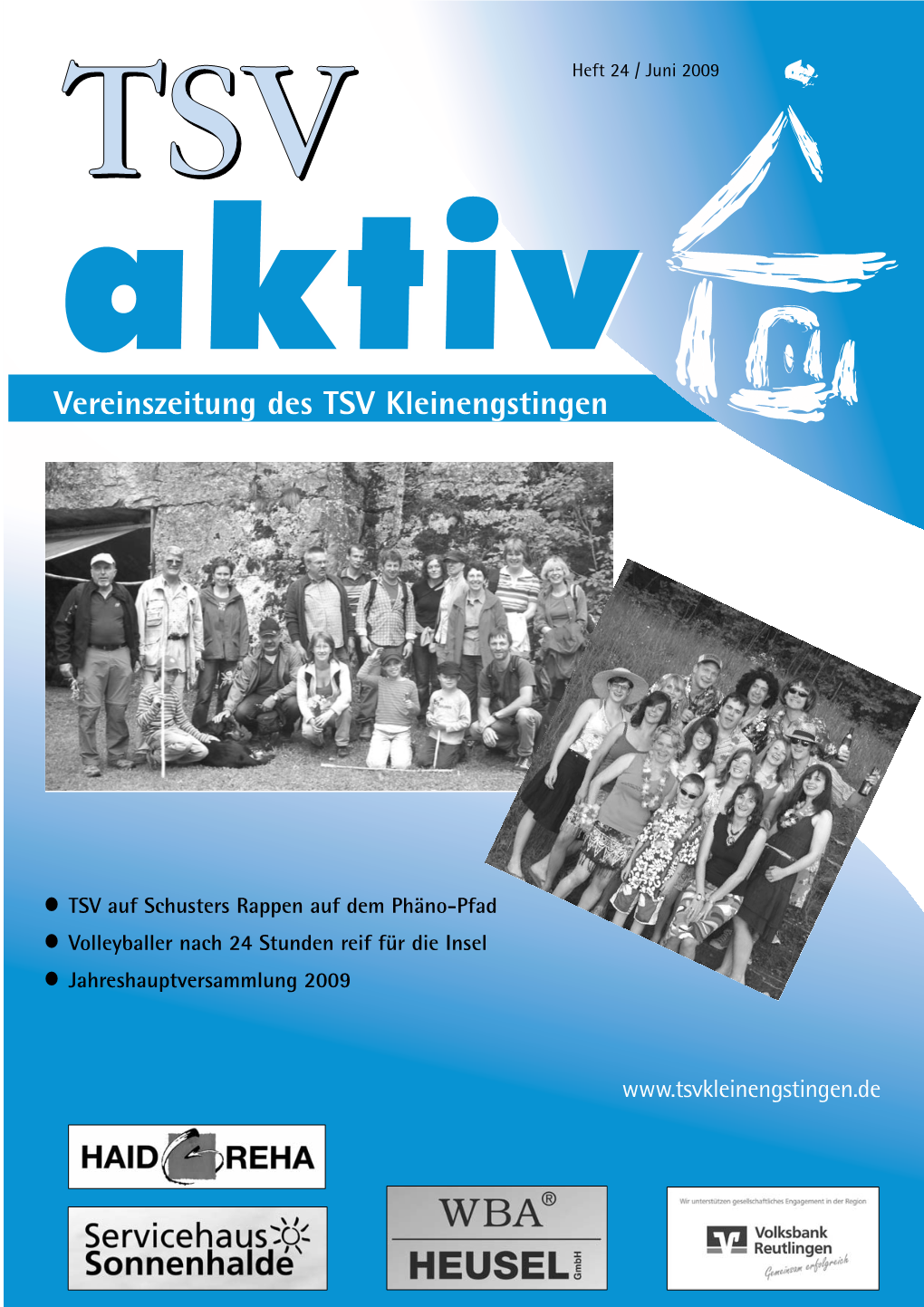 Vereinszeitung Des TSV Kleinengstingen