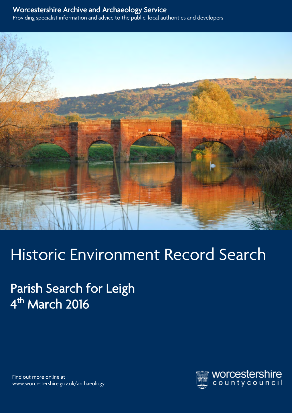 Historic Environment Record Search