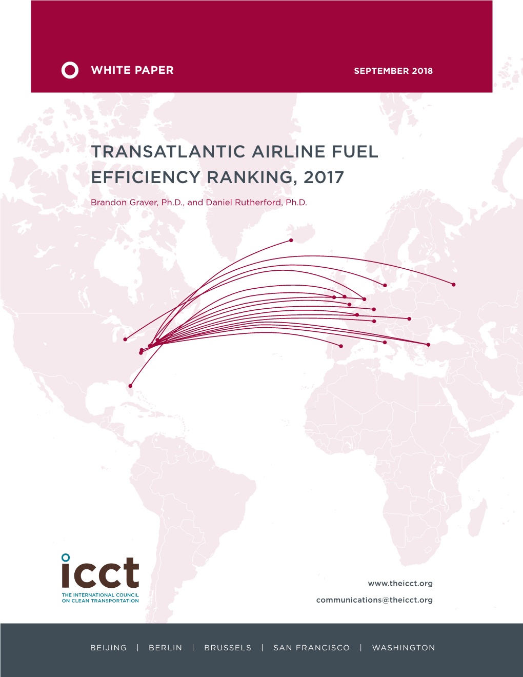 Transatlantic Airline Fuel Efficiency Ranking, 2017