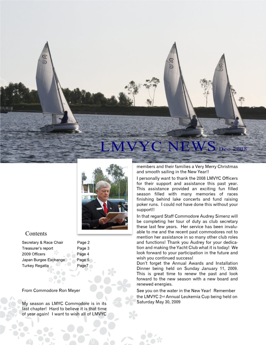 LMVYC NEWS Dec 2008